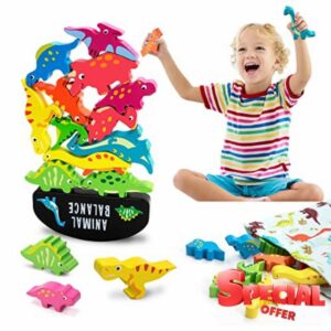 Wisplye Wooden Stacking Games Toy