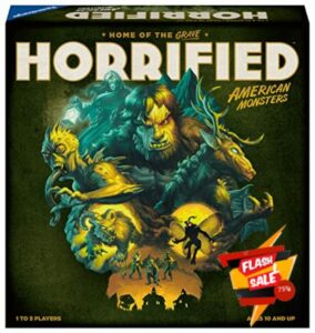 Ravensburger Horrified: American Monsters Strategy Board Game Kids and Adults Age 10 Years Up - 1 to 5 Players
