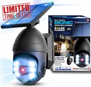 Bell+Howell Bionic Spotlight Extreme 360 - Solar Powered Outdoor Lights