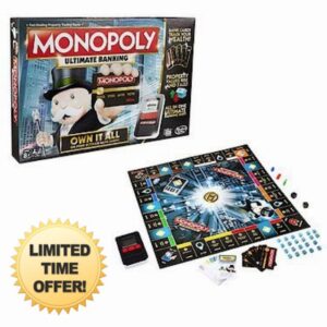 Hasbro Gaming Monopoly Game: Ultimate Banking Editio