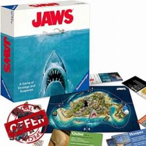Ravensburger Jaws Immersive Strategy Board Games for Adults & Kids Age 12 Years Up - 2 to 4 Players