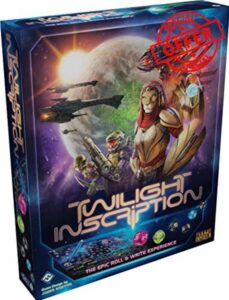 Fantasy Flight Games Twilight Inscription Board Game Ages 14+ 1-8 Players 90-120 Minutes Playing Time