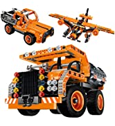 Sillbird Creator 3 in 1 Train Toy Building Sets, Creative Motorcycle Tractor Building Toys, STEM ...