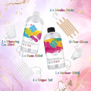 1000ml/35.2oz Clear Epoxy Resin Crystal