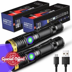 DARKBEAM UV Light Torch Ultraviolet Flashlight Rechargeable 365nm