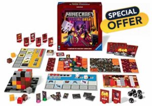 Ravensburger Minecraft Portal Dash Immersive Strategy Board Game for Adults and Kids Age 10 Years Up - 1 to 4 Players