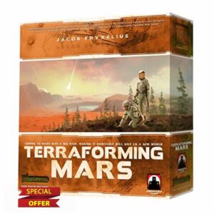 Stronghold Games | Terraforming Mars | Board Game | Ages 14+ | 1-5 Players | 90 - 120 Minute Playing Time