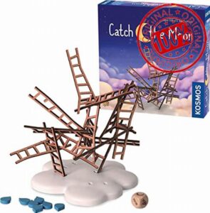 Thames & Kosmos - Catch the Moon - Whimsical-themed Ladder Stacking Game - 1-6 Players - Fun for Adults & Kids