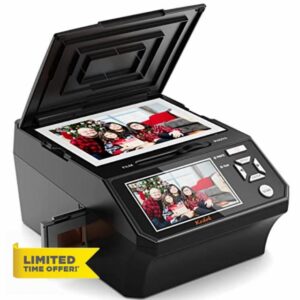 22MP Film &Slide Photo Multi-function Scanner with 5'' Screen
