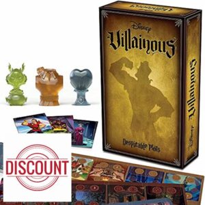 Ravensburger Disney Villainous Despicable Plots - Family Board Game for Adults and Kids Age 10 and Up - Play as Stand-Alone or Expansion to the Villainous Strategy Games