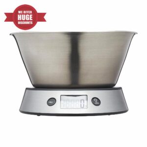 Taylor Pro Digital Kitchen Food Scales with Removable Bowl