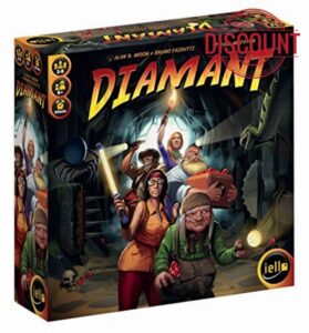 Iello | Diamant | Board Game | Ages 8+ | 3 to 8 Players | 30 mins Minutes Playing Time