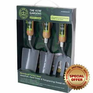 Spear and Jackson Kew Gardens NEVERBEND3KW Carbon Steel Gift Set (3-Piece)