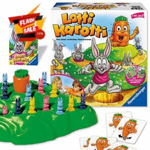 Ravensburger 20851 - Lotti Karotti + Quartet Card Game