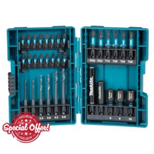 Makita B-66896 33 Piece Impact Black Se