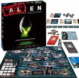 Ravensburger Alien Fate of the Nostromo - Strategy Board Games for Adults & Kids Age 12 Years Up - 1 to 5 Players