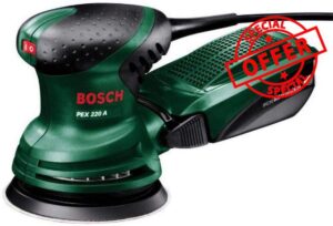 Bosch Home and Garden Random Orbit Sander PEX 220 A (220 W