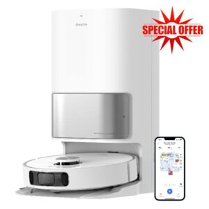 Dreame L10s Ultra Robot Vacuum Cleaner and Mop with Self-Cleaning Station (Automatic Dust Collection) 3D Obstacle Detection