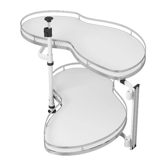 VADANIA Kitchen Cabinet Blind Corner Pullout Organizer for 36-inch/900mm Cabinet