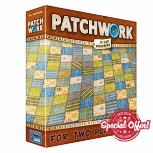 Lookout Games | Patchwork | Board Game | Ages 8+ | 2 Players | 15-30 Minute Playing Time