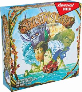 Greater Than Games | Spirit Island | Board Game | 1 - 6 Players | Ages 14+ | 90 - 120 Minutes Playing Time