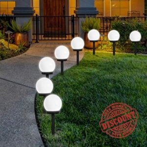 FLOWood Solar Lights Outdoor Garden