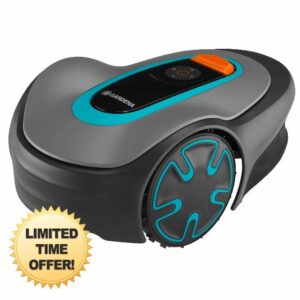 Gardena Robotic Mower SILENO minimo 500 m²: Intelligent Lawn Mower with Excellent connectivity