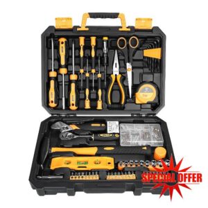 DEKO 138 Piece Home Tool Kit
