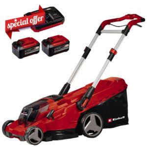 Einhell Power X-Change RASARRO 36/42 Cordless Lawnmower With Battery (x2) And Twin-Charger - 36V