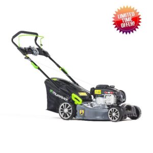 Murray EQ2-400 push 2-in-1 18"/46cm petrol lawnmower with easy to start 450E Briggs & Stratton engine