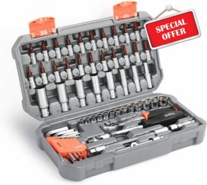 Amazon Brand – Umi 58-Piece Socket Wrench Set