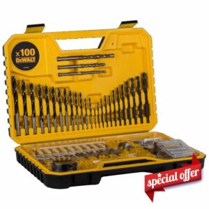 DEWALT COMBINATION DRILL BIT SET 100 PIECE SET DT71563-QZ