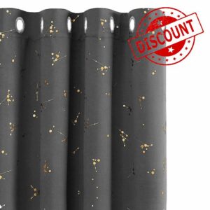 Deconovo Blackout Curtains Eyelet