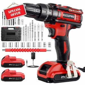 KUZUPRO Cordless Drill Driver 21V