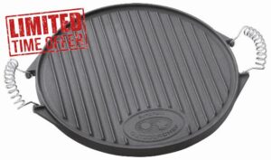 Outdoorchef Small Griddle Plate Compatible with 420 BBQ