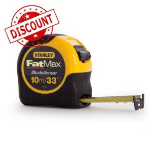 Stanley 033805 Fatmax Tape 10m/33f