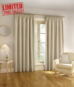 Enhanced Living Harvard - 100% Blackout Readymade Curtains