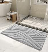 Color G Ultra Soft Bath Mat Non Slip, Water Absorbent Bathroom Mat Machine Washable, Bathroom Rug...