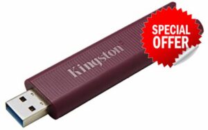 Kingston DataTraveler Max Type-A USB 3.2 Gen 2 Flash Drive 1TB - DTMAXA/1TB