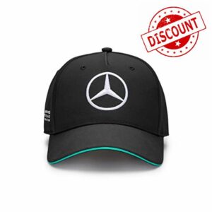 Mercedes AMG Petronas Formula One Team - 2023 Team Cap - Black - Unisex - Size: One Size