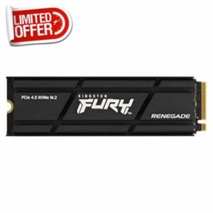 Kingston FURY Renegade 2000G PCIe 4.0 NVMe SSD W/ HEATSINK For gamers