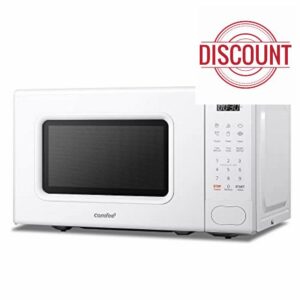 COMFEE' 700w 20 Litre Digital Microwave Oven with 6 Cooking Presets
