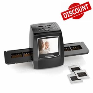 Digitnow!5M/10M Stand alone 2.4'' LCD Display Film/Slide scanner 1800DPI high resolution Picture scanner in USB2.0 interface Convert to PC