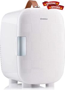 Subcold Pro6 Luxury Mini Fridge Cooler | 6 Litre / 8 Cans | AC and Exclusive USB Power Option | Portable Small Fridge for the Office