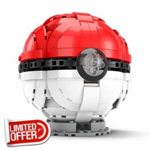 MEGA Pokémon Toy Building Set 5-inch Build and Display Jumbo Poké Ball Collectibe