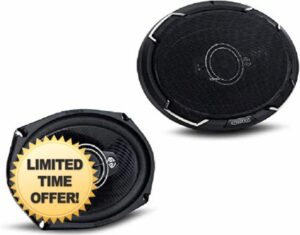 Kenwood KFC-PS6986 Black 4-Way 6x9 Speakers