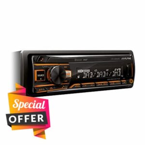 Alpine Electronics DAB and Bluetooth 1 Din Radio