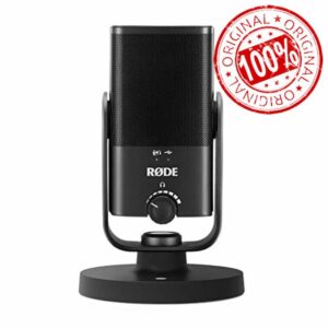 RØDE NT-USB Mini Versatile Studio-quality Condenser USB Microphone with Free Software for Podcasting