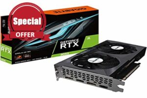 Gigabyte GeForce RTX 3050 EAGLE 8GB Graphics Card GV-N3050EAGLE-8GD