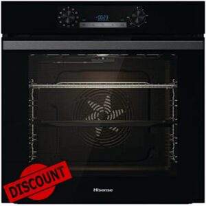 Hisense BI64211PB 77 Litre Built In Electric Single Oven With Pyrolytic Cleaning